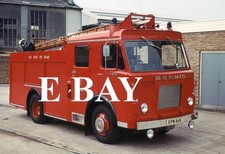 East Sussex  Fire Brigade fire engine colour slides
