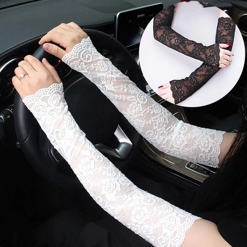 Women elegant long lace - long,