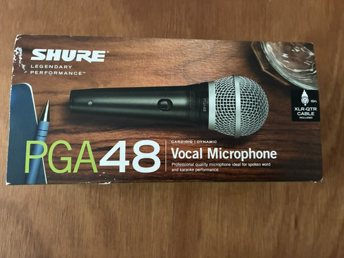 Shure pga48 cardioid dynamic - shure,