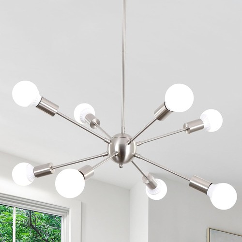 Nickel sputnik ceiling light - nickel,