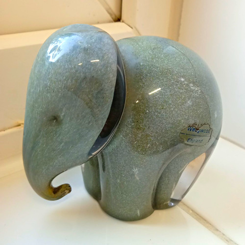 Wedgwood england grey - grey, elephant