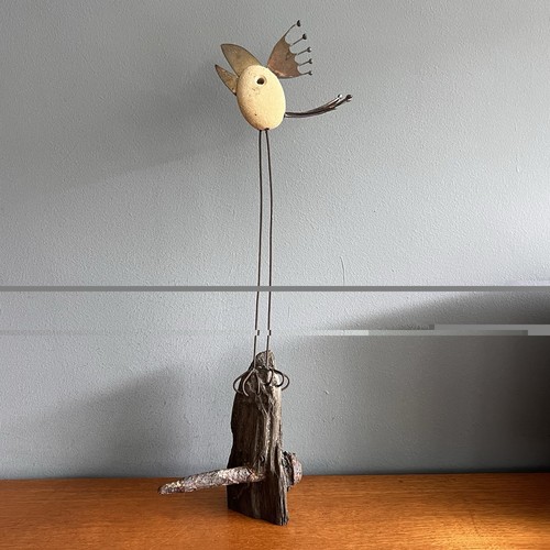 Wire and pebble - and, art