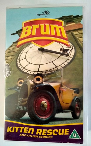 Vhs video brum kitten - brum,