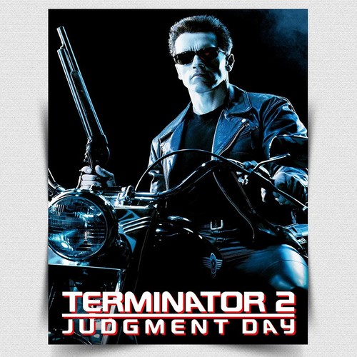 Terminator metal sign wall - metal,