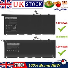 JD25G/PW23Y Battery for Dell XPS 13 9350 9360 9343 Series 0TP1GT TP1GT P54G NEW