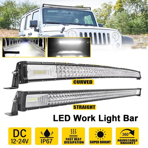 Tri row led work light - work, bar