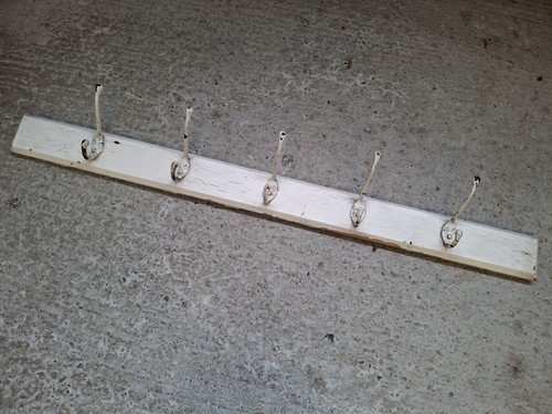 Vintage hat and coat hook - and,