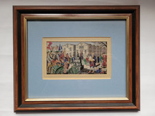 Brocklehurst Whiston Woven Silk Picture Bonnie Prince Charlie Macclesfield