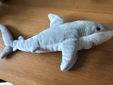 22 " LONG GREAT WHITE SHARK SOFT TOY