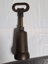 Vintage Brass Bell Shaped Corkscrew - with Bottle Opener In Top - Functional