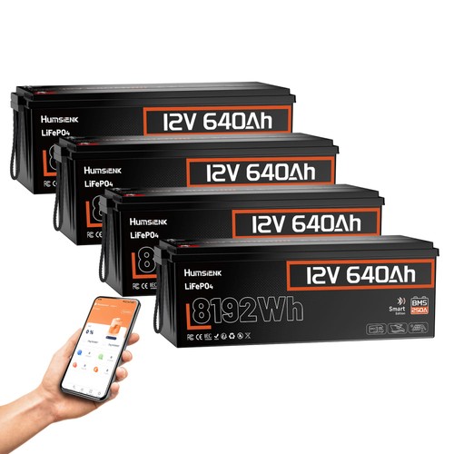 12v 640ah lifepo4 battery - 640ah,