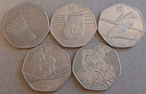 London olympic games 50p - olympic,