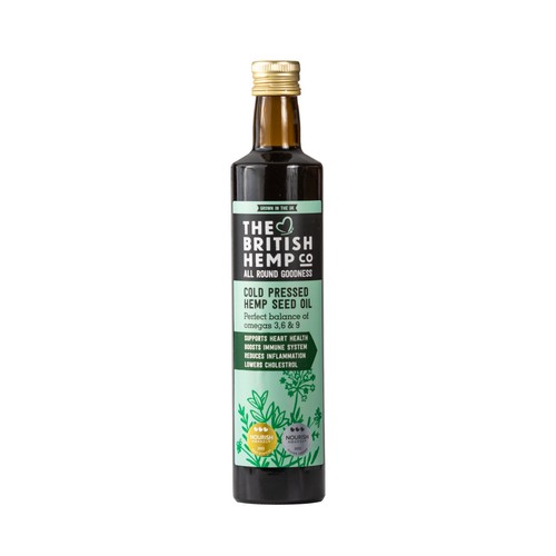 Cold pressed hemp seed oil - ,