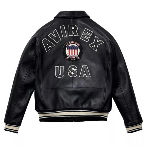 Men black american avirex - men’s,