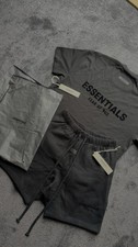 Black Essentials Short Set