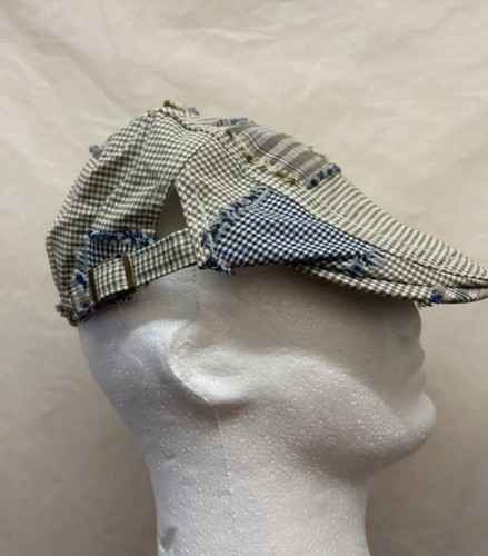 Casual check patchwork flat - check,
