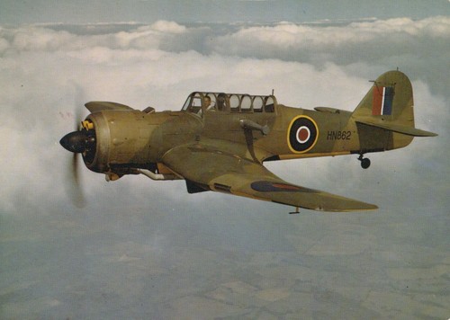Military aviation postcard - aviation,