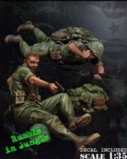 Unpainted 1/35 US Infantry