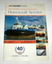 Hovercraft book Solent Invention Transport Cockerell Hovertravel Brochure ap188
