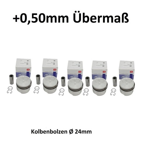 Piston set for - piston, +0.50