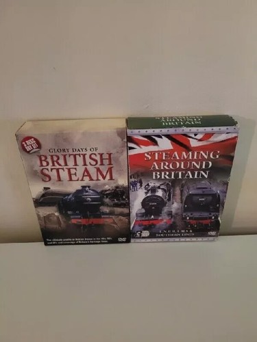Steam train dvd box - train,
