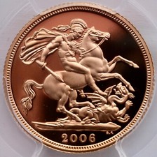 2006 Gold Full Sovereign Proof