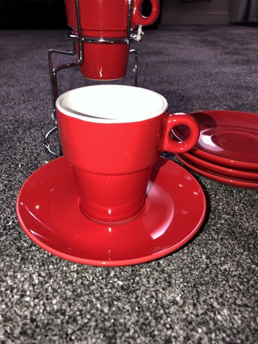 Set red stackable - set, 4