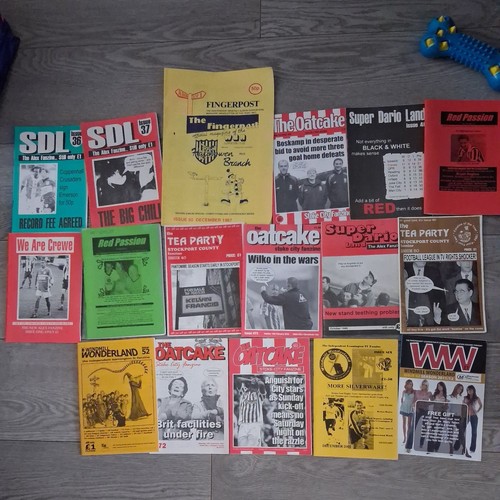 Joblot football fanzines - joblot,