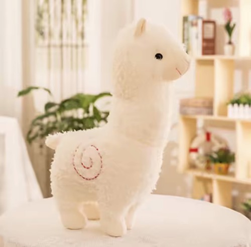 Cuddly pretty alpaca toy cute - alpaca,