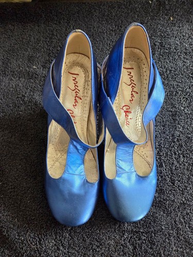 Irregular choice metallic blue - irregular,