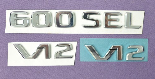 Mercedes benz 600sel badge - mercedes-benz, 1