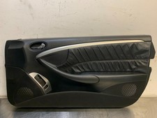 Mercedes Benz CLK W209 A209 C209 Door Card Panel - Black Leather -  Driver Right
