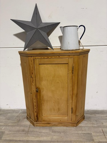 Antique pine cupboard - pine,