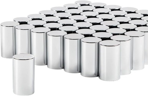 33mm chrome plastic - x, 3-1/2''