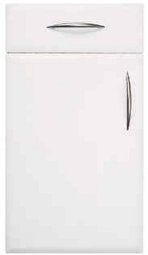 Matt white kitchen unit - white,