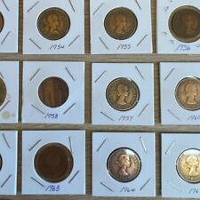 QUEEN ELIZABETH II HALF PENNY COINS DATED 1953-1967 CHOOSE YEAR