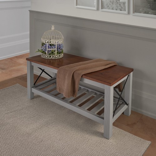 Cottage grey sideboard coffee - grey,