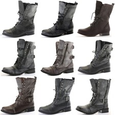 Ladies Womens Military Combat