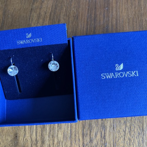 Swarovski bella earrings - bella, clear