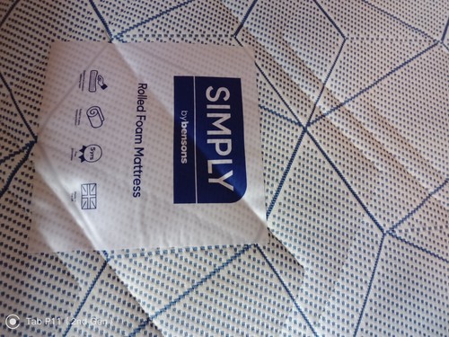 3ft rolled foam mattress - rolled,