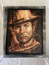 Clint Eastwood Signed Artist