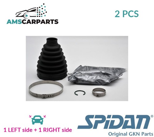 Joint boot kit pair - cv, front