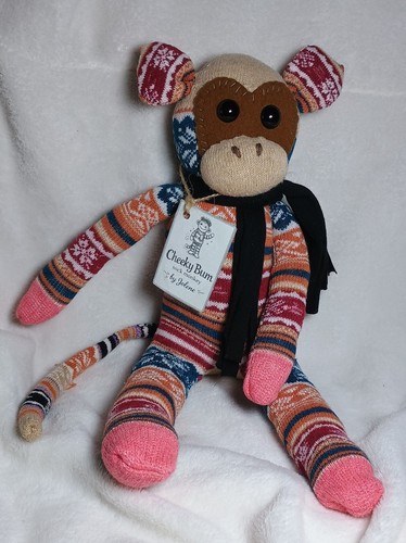 Handmade cheeky bum sock - handmade,