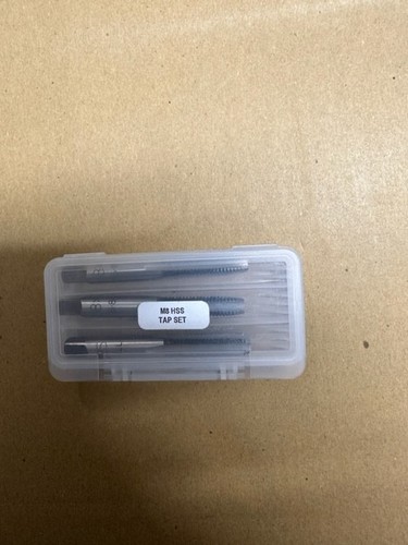 Hss tap set taper - m8,