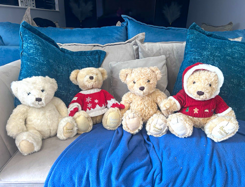 Harrods vintage plush teddy - harrods,