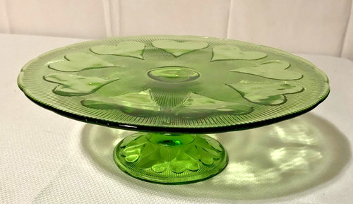 Vintage green depression - green, glass