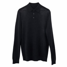 Stefano Conti Black Fine Wool