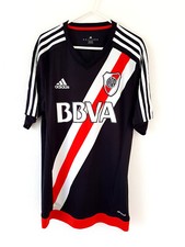 River Plate 3rd Shirt 2015. Medium. Original Adidas. White Adults Football Top M