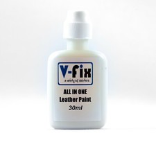 LIGHT CREAM Leather Sofa Touch Up Paint, Colour Restorer Damage Repair Paint Dye