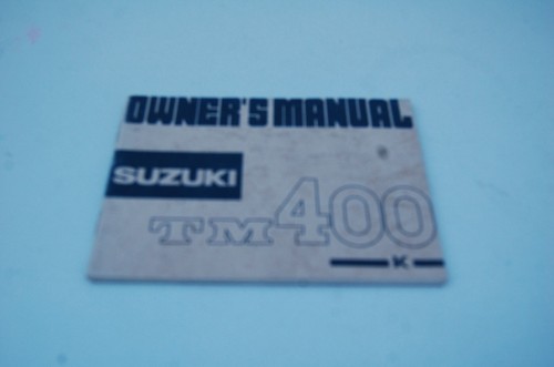 Suzuki genuine tm400 k - ,